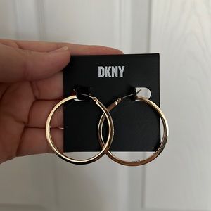 DKNY Hoop Earrings